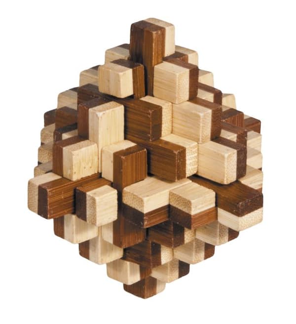 Fridolin - Bambupuzzlet Iceberg kastanj