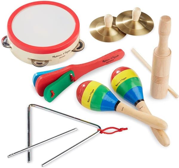 MELISSA & DOUG Orkester I Kasse olika färger