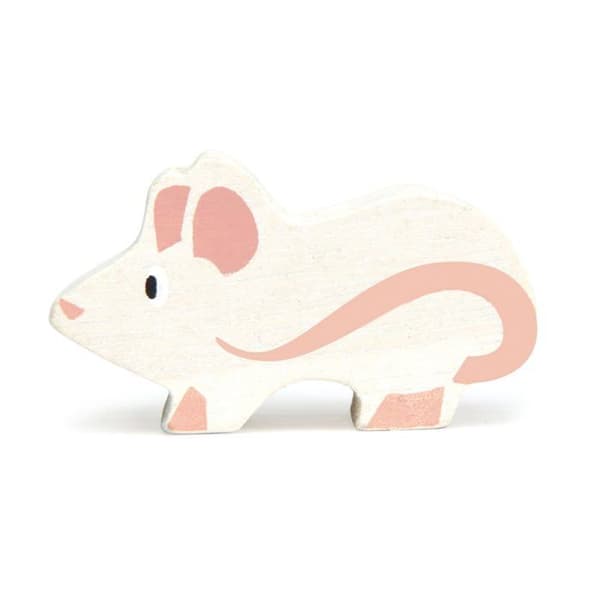 Tender Leaf Toys - Trämus - DAM Vit