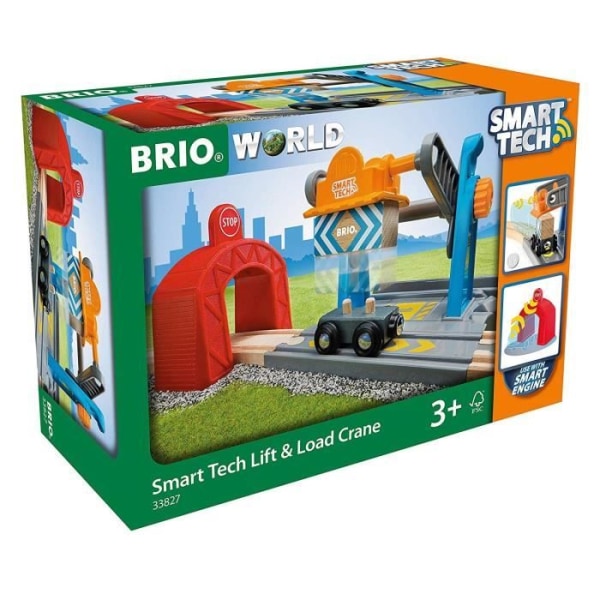 BRIO World Godlastningskran - Smart Tech - 33827