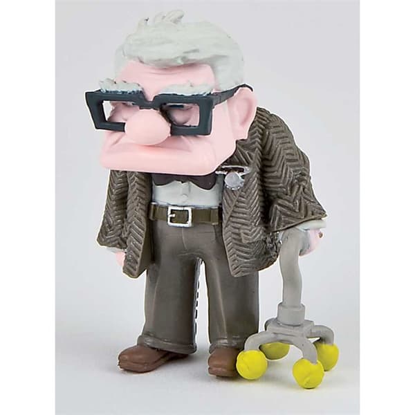 Figurine Derop Carl Fredricksen 6 cm - Disney - Blandet Barn Grå och beige