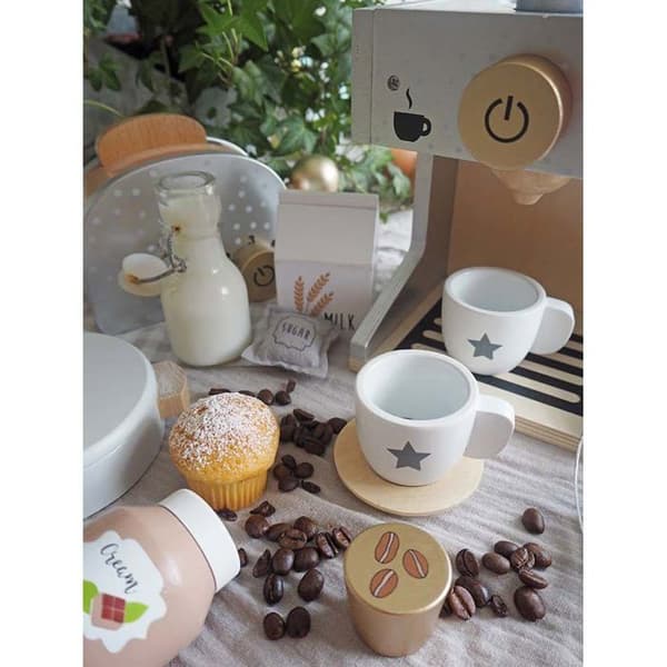 JaBaDaBaDo - Silver kaffemaskin - ELEMENT FÖR BARN Grå