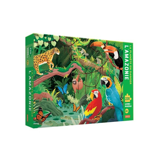 Bok - Amazonien - Planeten i fara - Miljö - Biodiversitet - Ekologisk nödvändighet