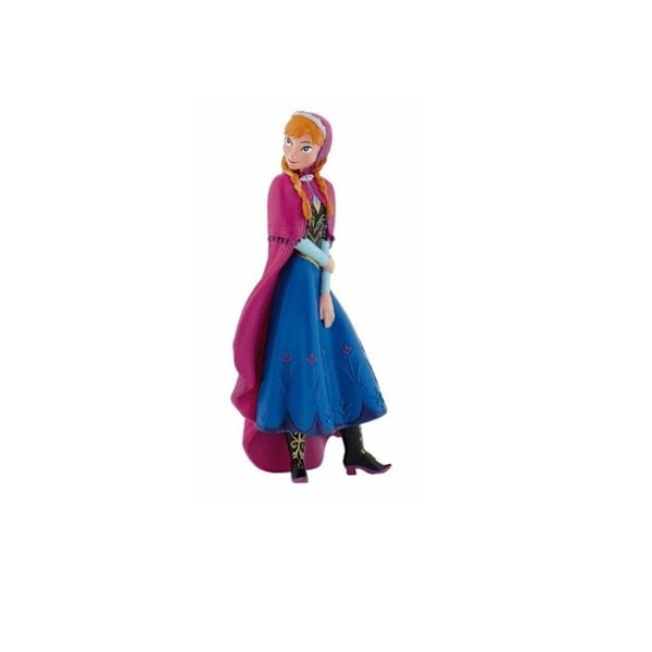 Character Figurine - BULLYLAND - Anna Frozen - 10 cm - PVC-fri Flerfärgad