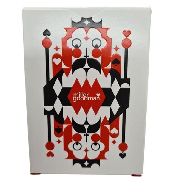 Miller Goodman - 52-korts spil Miller Goodman Vit