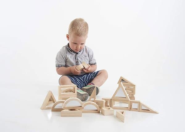Spejlblok - TICKIT - 73378 - 24 stk. - Gummitræ - Enkel formgenkendelse
