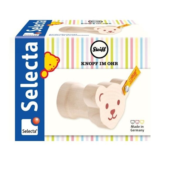 Selecta - Steiff Bear klädkrok i trä - SCHMIDT Beige