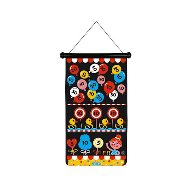 Magnetiska Dartspel - Karneval Flerfärgad