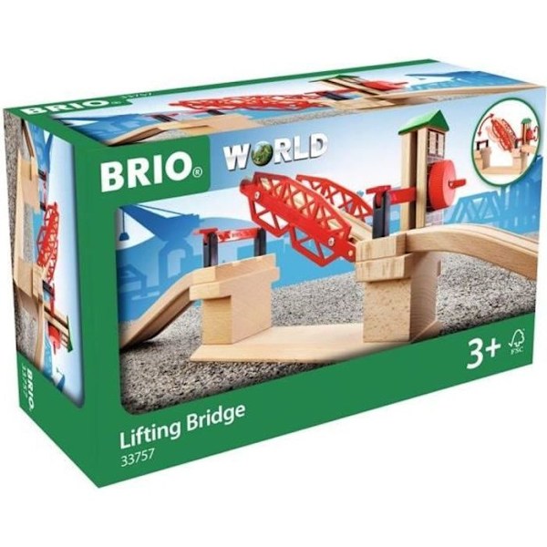 BRIO World kallistettava silta - Ravensburger - Sekalainen 3-vuotiaasta alkaen - 33757 Flerfärgad