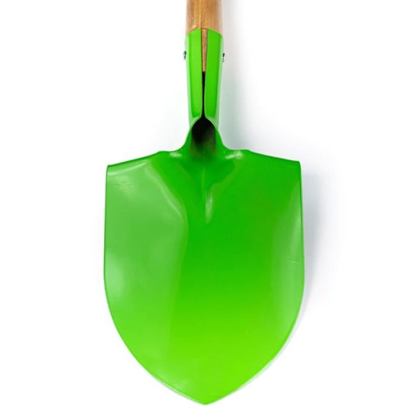 Bigjigs Toys - Lyhytkahvainen lapio - BIGJIGS Grön