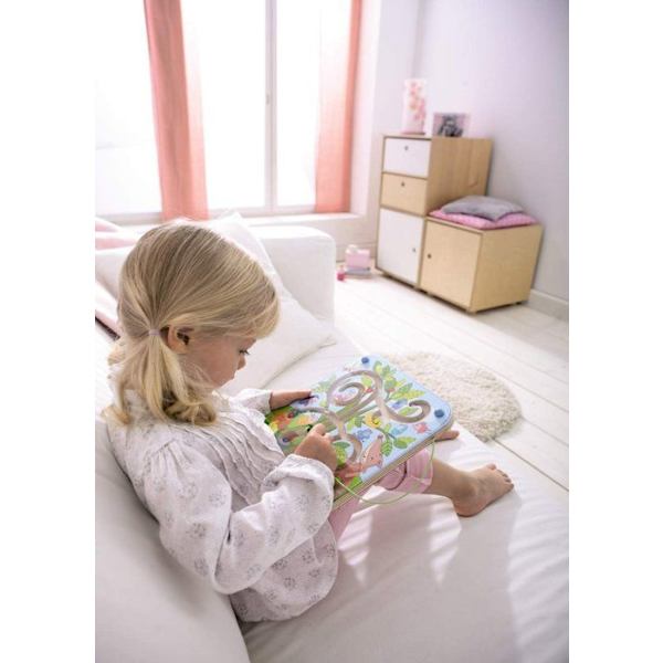Magnetiskt spel Labyrintträd Flerfärgad