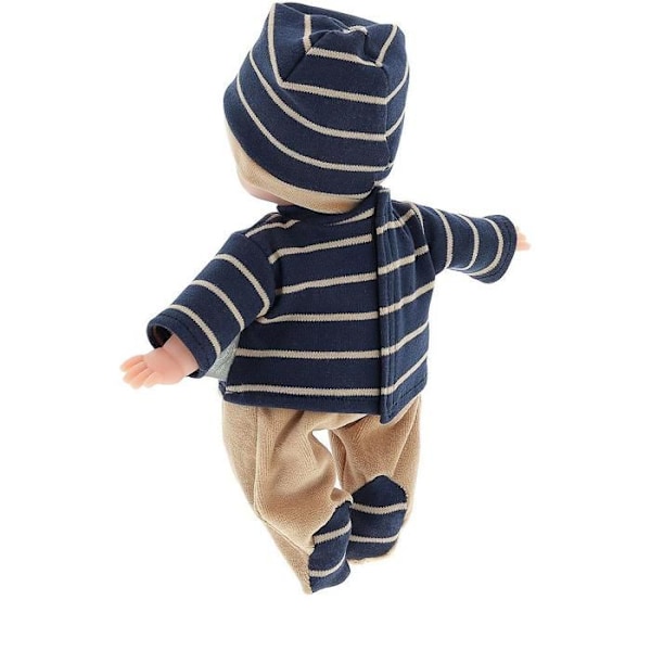 Ecolo Doll ekologisk docka - PETITCOLLIN - 28 cm - Blandad - Från 12 månader
