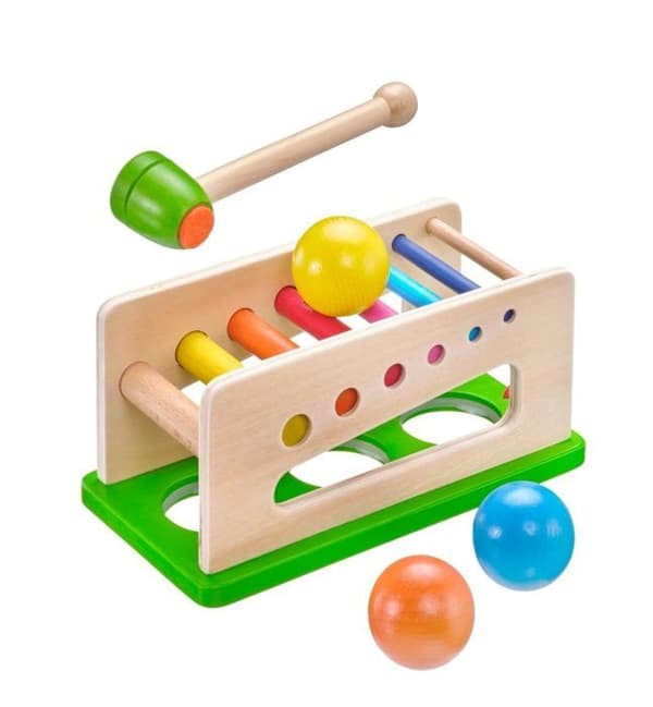Selecta - Battino hammer-spil - SCHMIDT Grön