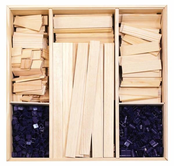 TomTecT - 1000 brikker TomTecT - KAPLA Beige