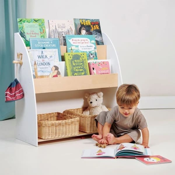 Bibliotek Skov Beige