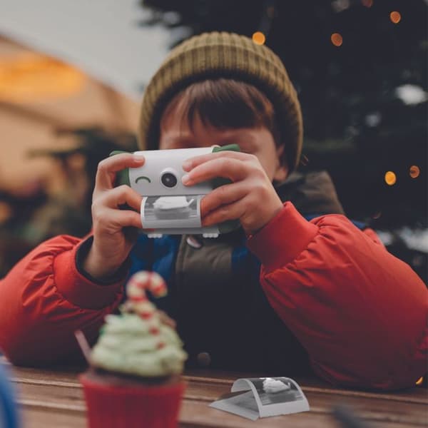 Kidywolf Kidyprint Vihreä kompaktikamera Grönt och vitt