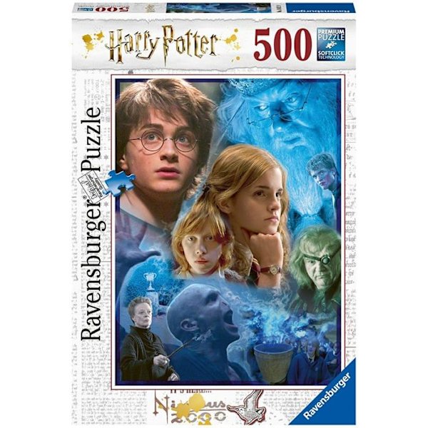 Harry Potter Palapeli Hogwarts 500 kappaletta Ravensburger aikuisille yli 12-vuotiaille Flerfärgad