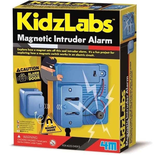 Magnetisk alarm - fremstillingssæt Blå