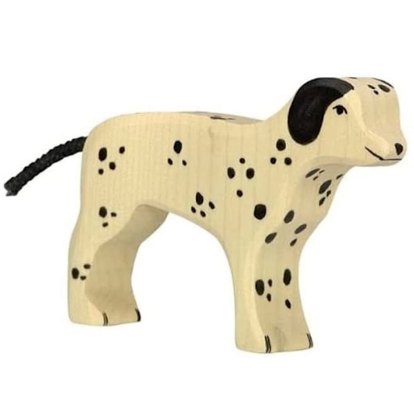 HOLZTIGER - 80062 - FIGURIN - DALMATISK HUND Beige och svart