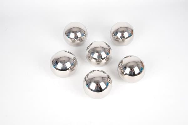 Sæt med 6 reflekterende og sensoriske bolde - TICKIT - Rustfrit stål - Til børn fra 0 måneder og op