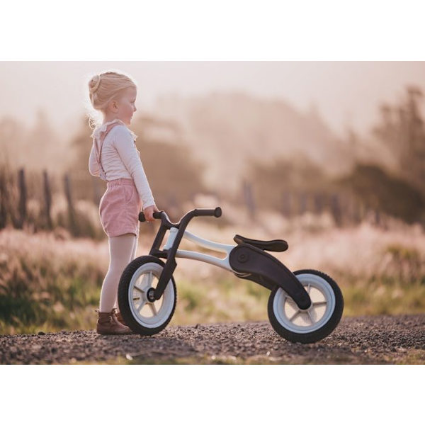 Wishbone Design Studio - Draisienne Wishbone Kierrätetty Painos harmaa 2-in-1 Grå