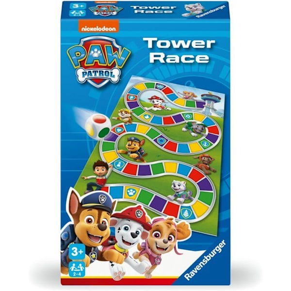 Ravensburger - Mini spel - Paw Patrol Tornet Race Blå