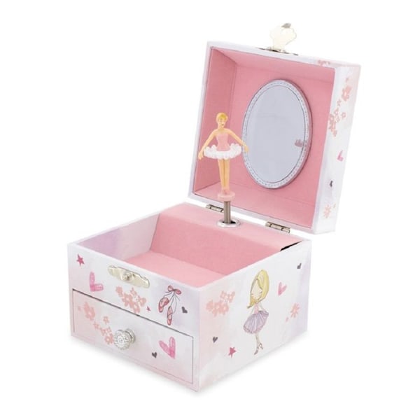 Musiikkilaatikko - Ulysses - Tanssisandaalit - Vaaleanpunainen - 12x10x8 cm - Suositellaan yli 3-vuotiaille lapsille Rosa