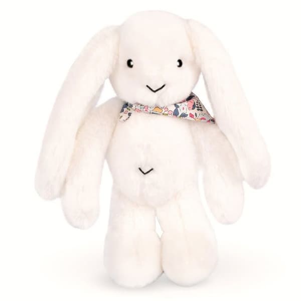Lapin Fleurette - Valkoinen 35 cm - DOUDOU ET COMPAGNIE - PEHMOSET/Doudous - Beige - Polyesteri Hvid