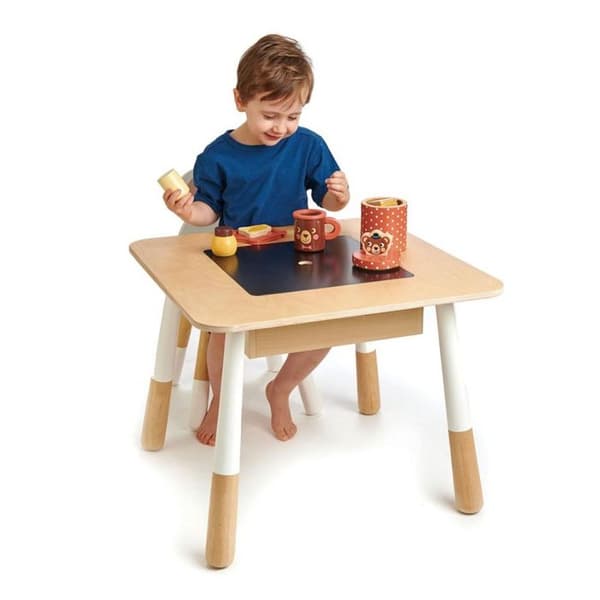Tender Leaf Toys - Skogsbord för barn - DAM Beige