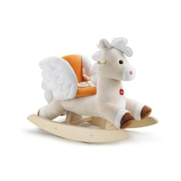 TRUDI 29711 baby gunghäst - unisex - inomhus - expanderad polyuretan och metall Beige