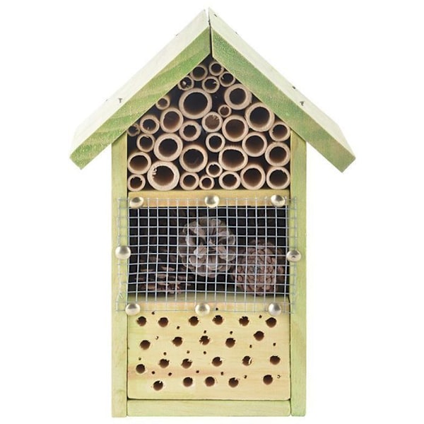 Insektshotell - Esschert Design - KG153 - Brun - Liten - Kit att montera