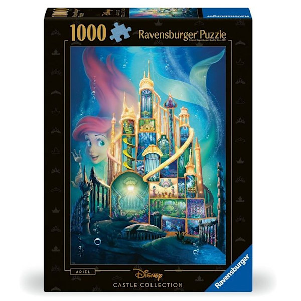 Ravensburger - Ariel Disney Castles Pussel 1000 bitar
