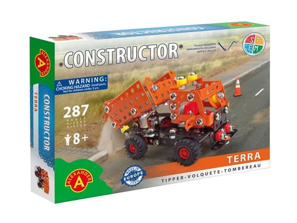 Alexander Toys - Constructor Terra - Tipvogn Orange