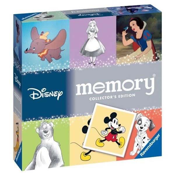 Collectors' memory® Walt Disney minnesspel - Ravensburger Flerfärgad