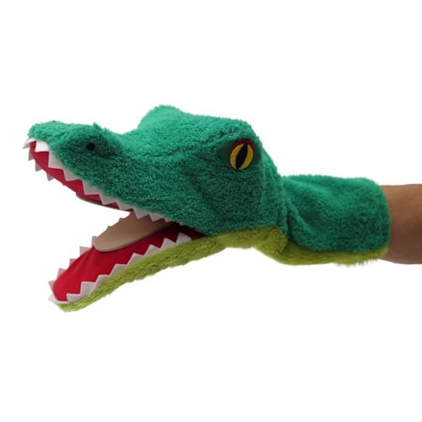 Mú - Krokodil klapp klapp marionett - MORAVSKA USTREDNA BRNO Grön