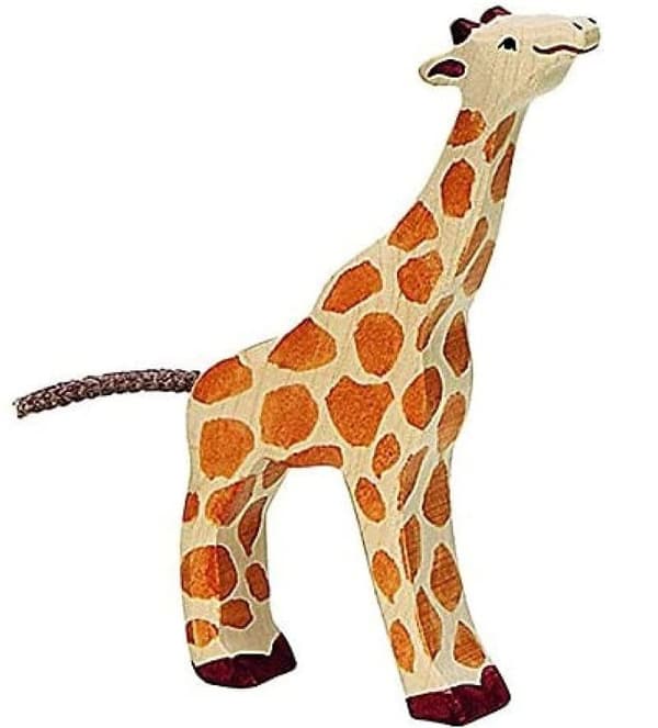 Figurine - HOLZTIGER - Lille giraf der spiser