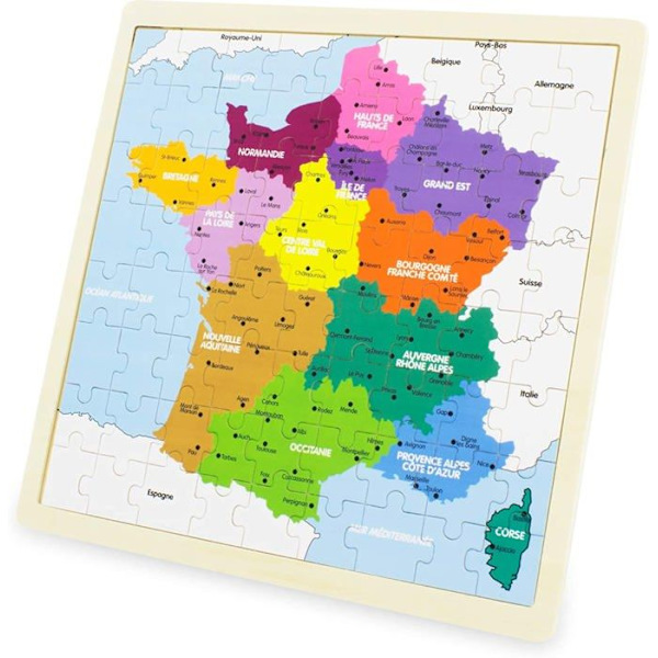 Ulysse- Palapeli, Ranska, Kartta, 3971 3971