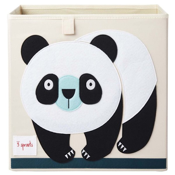 Litet förvaringsmöbel för leksaker 3 SPROUTS Panda Flerfärgad
