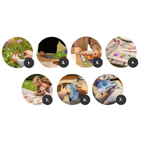 Esschert Design - DIY A4 solfotopapper Grön