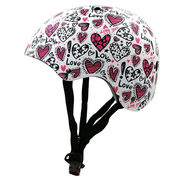 Kiddimoto - Rakkaus Teema Medium Lapsille suunnattu kypärä Flerfärgad