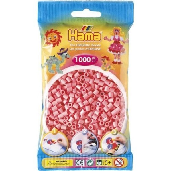 Leksak - HAMA - 1000 pärlor - Rosa - Blandat - Från 5 år Rosa