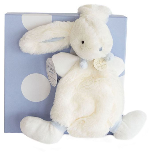 DOUDOU ET COMPAGNIE Lapin Bonbon - Doudou Bleu Blå