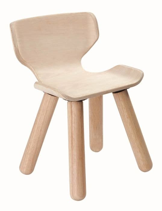 Plan Toys - Lille stol - TROUSSELIER Beige