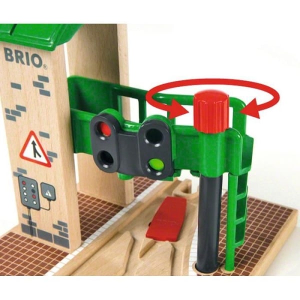 Brio World Control and Switching Station - Tillbehör för tågbana i trä - Ravensburger - Unisex från 3 år - 33674