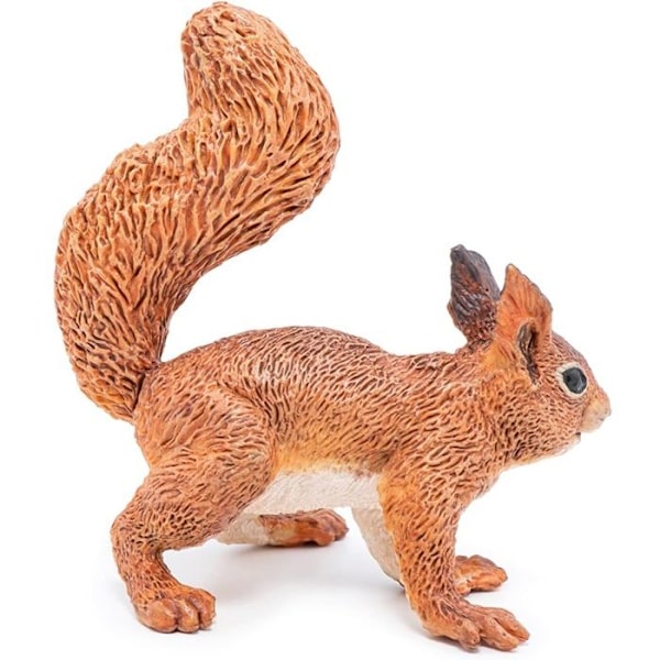 Figurine Ekorre Enfärgad