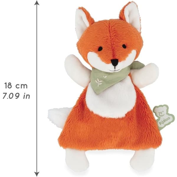Doudou ræv Paprika - 18 cm - KALOO - PELUSHER/Doudous - Orange Apelsin