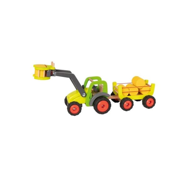 Goki - Traktor med høvogn - GOLLNEST & KIESEL Grön