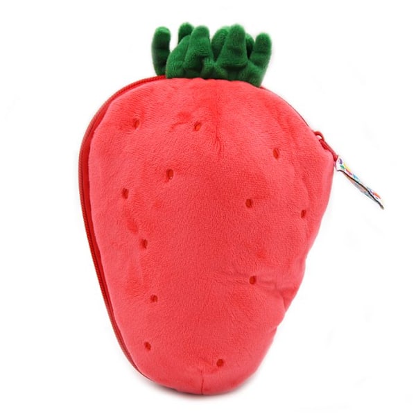 Pehmo - Les Déglingos - Flipetz Chouette Fraise - 2 in 1 - Punainen - 15 x 11 x 22 cm Röd