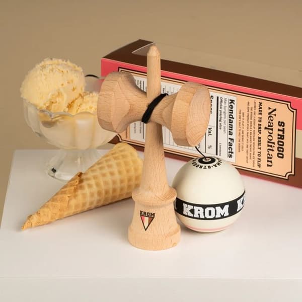 KROM Kendama - Krom Kendama Strogo Neapolitansk Vanilj - KROM beige