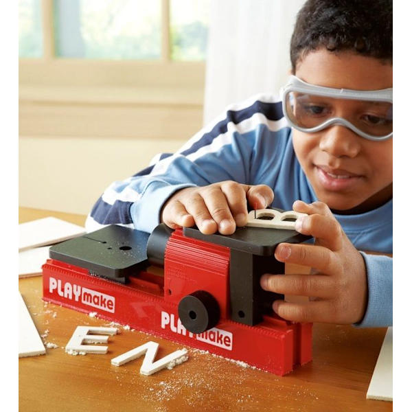 The Cool Tool - PLAYmake 4-in-1 puutyöpaja Röd